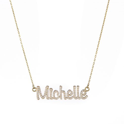 Diamond Name Necklace
