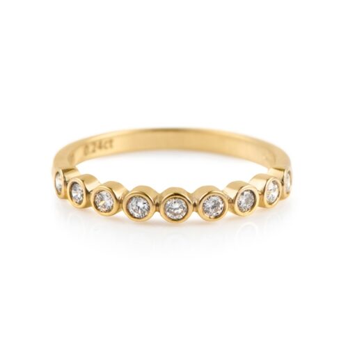 Diamond Bezel Ring