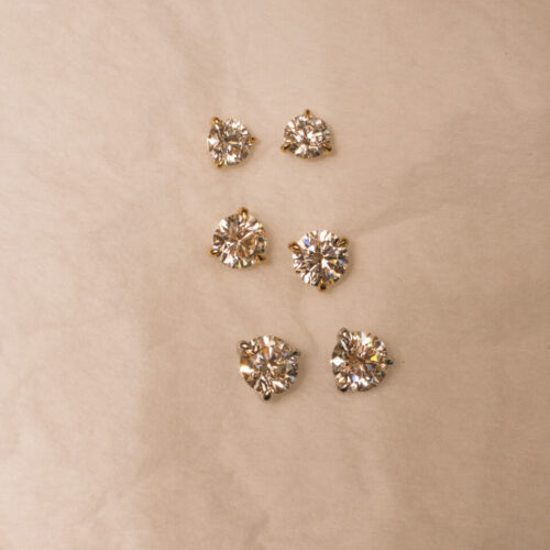 Classic Diamond Studs