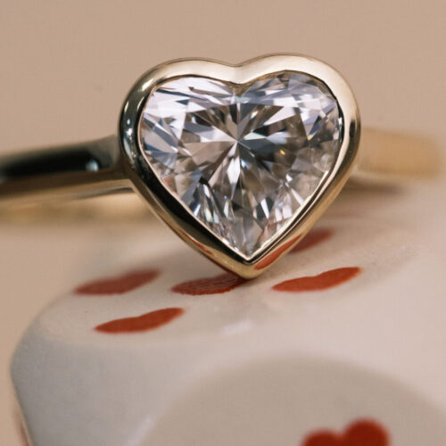 Heart Diamond Pinky